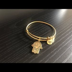 ALEX AND ANI GOLD HAMSA BRACELET
